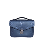 Louis Vuitton Metallic Empreinte Monogram Giant Pochette Metis Navy Nacre