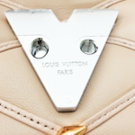 Louis Vuitton GO-14 MM Studded Quilted Lambskin Malletage Beige Handbag Crossbody - Image 5