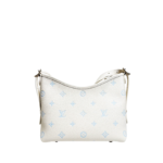 Louis Vuitton Carryall PM Empreinte Milky White & Blue Palette Crossbody With Pouch - Image 2