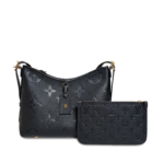 Louis Vuitton Empreinte Carryall PM Black Crossbody With Pouch