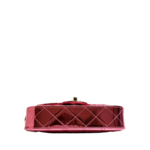 Chanel Mirror Calfskin Metallic Lambskin Quilted Hollywood Boulevard Mini Flap With Star Coin Purse Pink - Image 3