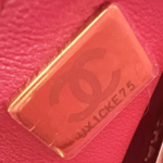 Chanel Mirror Calfskin Metallic Lambskin Quilted Hollywood Boulevard Mini Flap With Star Coin Purse Pink - Image 10