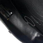 Chanel Reissue 2.55 Jumbo Flap Chevron Sheepskin Black On Black Shoulder Bag - Image 6