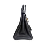 Hermes Hermes Togo Birkin 25 Black - Image 4