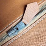 Hermes Gold Courchevel Kelly Sellier 32 Gold Hardware - Image 11
