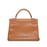 Hermes Gold Courchevel Kelly Sellier 32 Gold Hardware - Image 2