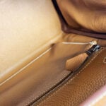 Hermes Gold Togo Kelly 25 Retourne Palladium Hardware 2024 - Image 6