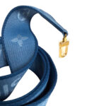 Louis Vuitton Jacquard Adjustable Crossbody Strap Blue Jean - Image 2