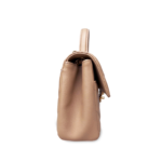 Chanel Calfskin Quilted Chevron In The City Bag Beige - Image 3