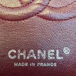 Chanel Lambskin Quilted Medium Double Flap Black SHW - Image 13