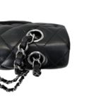 Chanel Lambskin Quilted Medium Double Flap Black SHW - Image 8