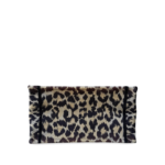 Christian Dior Canvas Mizza Embroidered Small Leopard Book Tote Beige - Image 7